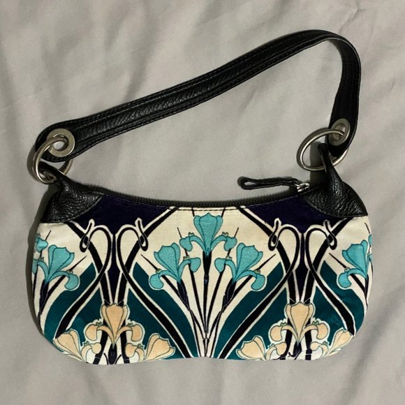 Banana Republic Handbags - NWT BANANA REPUBLIC velveteen bag, Art Deco/ Nouveau, Gorgeous Colors